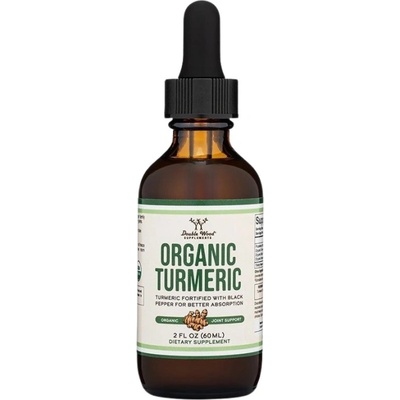 Double Wood Supplements Organic Turmeric Drops [60 мл]