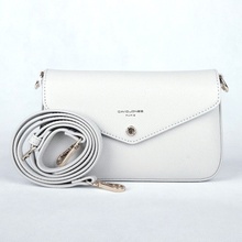 David Jones malá světlešedá crossbody kabelka CM6120B