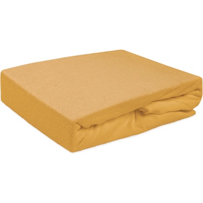 Darymex froté prestieradlo horčicové 180X200