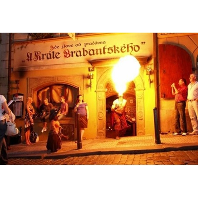 Pravá středověká hostina v krčmě U krále Brabantského
