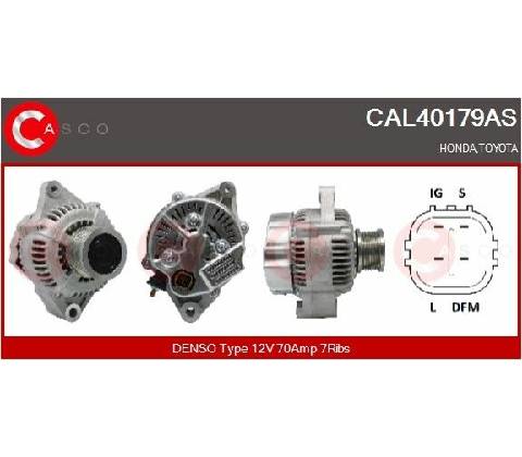 Generátor CASCO CAL40179AS