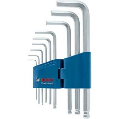 Bosch 9dílná sada šestihranných klíčů 1600A01TH5