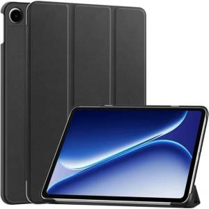 Gigapack OnePlus Pad Go 2 WiFi GIGAPACK Tok Standing, кожен ефект Active FLIP, държач за настолен компютър, ЧЕРЕН GP-182575 (GP-182575)