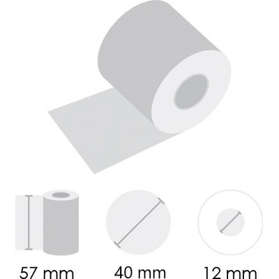 Kotúčiky TERMO 57/40/12 mm (10ks)