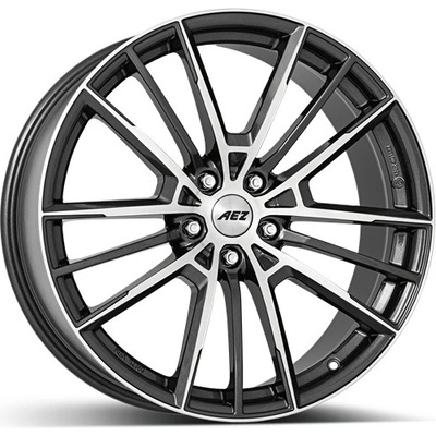 AEZ Kaiman 8x18 5x112 ET44 gunmetal polished