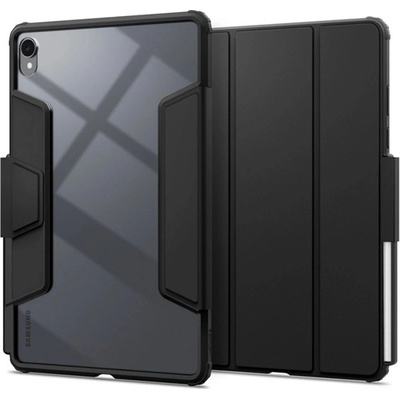 Spigen Samsung Tab S11 5G SPIGEN AIR SKIN PRO калъф за поставяне, ECO кожа с активен FLIP ефект, поставка за молив, BLACK ACS10216 (ACS10216)