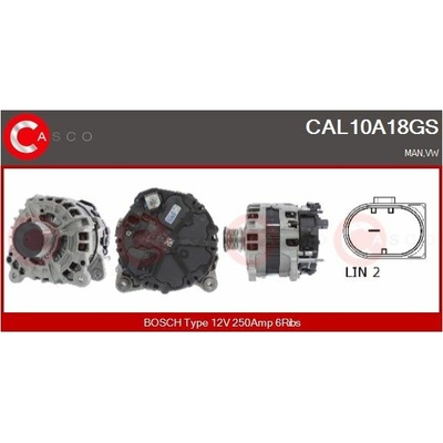Generátor CASCO CAL10A18GS