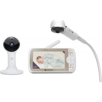 Motorola VM65X Connect baby monitor 5" (12,7 cm) biela