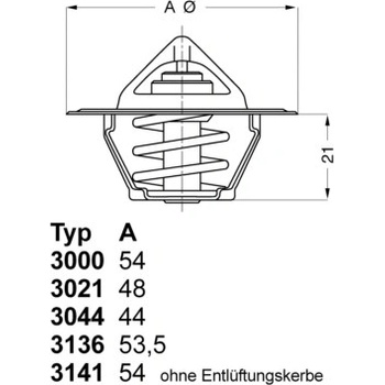 WAHLER Termostat WH 3136.82D50