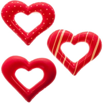 Hospodyňkám.cz Čokoládové srdce červené 18ks – Zboží Mobilmania