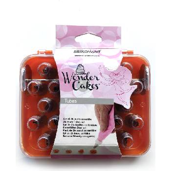Silikomart Накрайници за сладкарски изделия Silikomart Bos26 26 бр (40.805.99.0000)