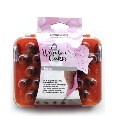 Silikomart Накрайници за сладкарски изделия Silikomart Bos26 26 бр (40.805.99.0000)