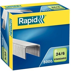 RAPID Скоби, 24/6, RAPID "Standard" 24859800 (Rapid24859800)