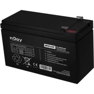 nJoy Батерия, NJOY GPL07122F 12V 26W/cell VRLA AGM F2 (BTVACGUOBTF2FCW01B)