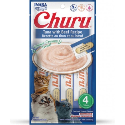 Churu Cat Tuna & Beef 4 x 14 g