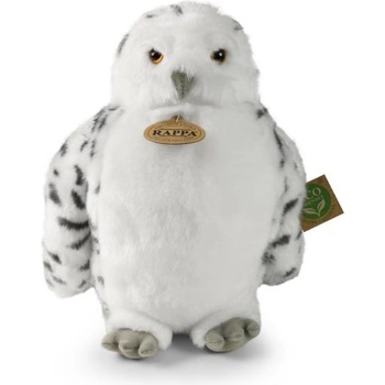 Rappa Плюшена сова/снежна сова с въртяща се глава 28 см eco-friendly