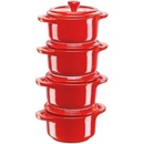 Staub Sada 4 keramických foriem Mini Cocotte 10 cm