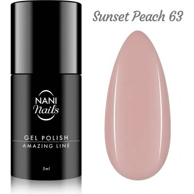 NANI gél lak Amazing Line Sunset Peach 5 ml