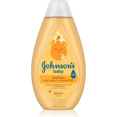 JOHNSONS Baby Šampón Aloe & Vitamin B5 500 ml