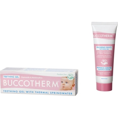 Buccotherm BIO masážny upokojujúci gél na ďasná pre batolatá 50 ml