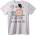 NOONEBRAND Тениска Gary се прибери - 2XL, White