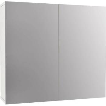 TopMebel Огледало за баня от меламин Binary TopMebel цвят бял 75x17.2x65cm
