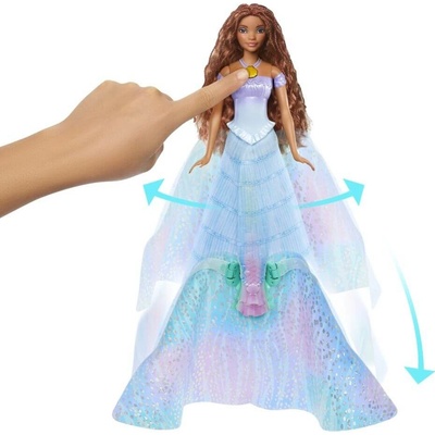 Mattel Disney Malá mořská víla Ariel s kouzelnou proměnou