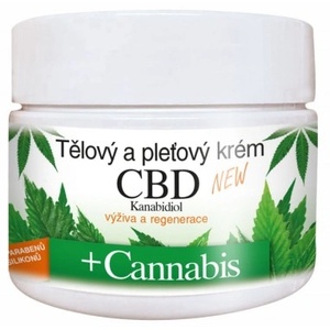 BIONE крем за тяло и кожа cbd канабидиол, 260 мл Лосион за тяло