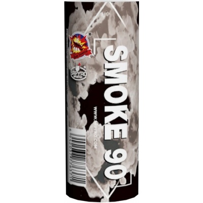 Škrtací dýmovnice SMOKE 90 bílá