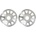 Traxxas диск централен Method Race Wheels 703 Beadlock алуминиев сребърен (2)