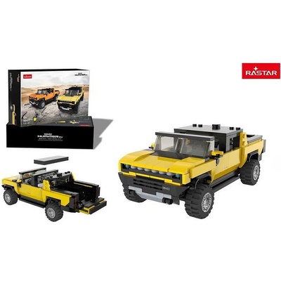 Rastar Джип Hummer EV Bricks за сглобяване 1: 30 Жълт (1009992F)