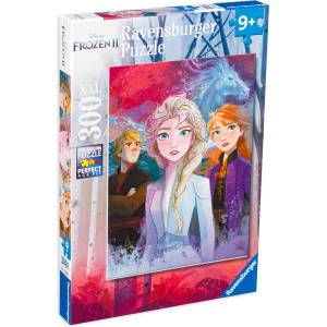 Ravensburger Пъзел Ravensburger от 300 XXL части - Замръзналото кралство 2, Елза, Анна и Кристоф (12866)