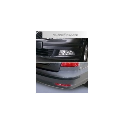 Škoda Octavia II Facelift 2008 Milotec ochranné lišty predného a zadného nárazníka