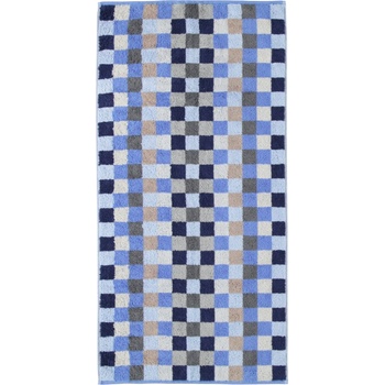 Cawö Кърпа Unique шахмат 70 x 140 см сапфирена (942 70/140 11)