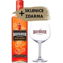 Beefeater Blood Orange 37,5% 0,7 l (dárkové balení 1 sklenice)