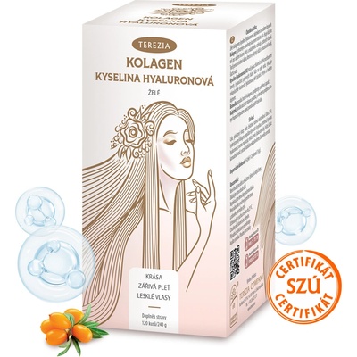 Terezia Company Kolagen + kyselina hyaluronová 120 ks