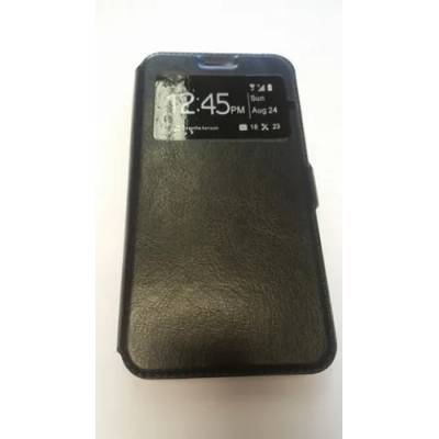 Alcatel Калъф тип тефтер за Alcatel Pop4 с прозорче