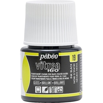 Pébéo Vitrea 160 Боя за стъкло Ink Black 45 ml 1 бр (111019)