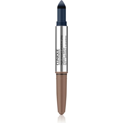 Clinique High Impact Shadow Play Shadow & Definer oční stíny v tužce duo Day + Night 1,9 g