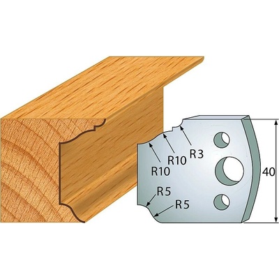 IGM Professional IGM Profil 079 - pár nožov 40x4mm SP F026-079