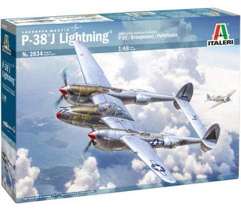 Italeri Lockheed P 38J Lightning 1:48