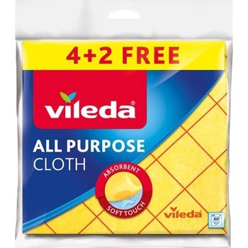 Vileda univerzálna utierka 4 + 2 ks
