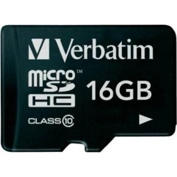 Verbatim microSDHC 16GB class 10 44010
