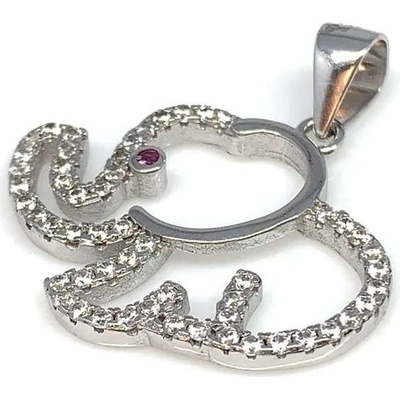 Jan Kos jewellery Stříbrný přívěsek slon 12107470