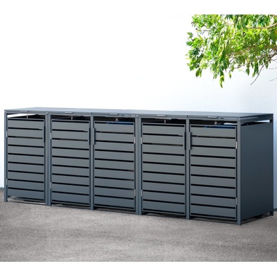 Westmann Kubus 5 5x240L 332 x 80 x 116 cm antracitová