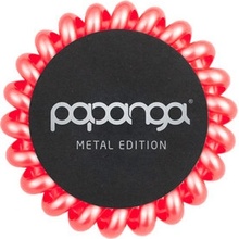 Papanga Metal Edition Big Hairband 1 ks, metalická korálová