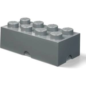 LEGO® Детска тъмносива кутия за съхранение Правоъгълник - lego® (40041754)