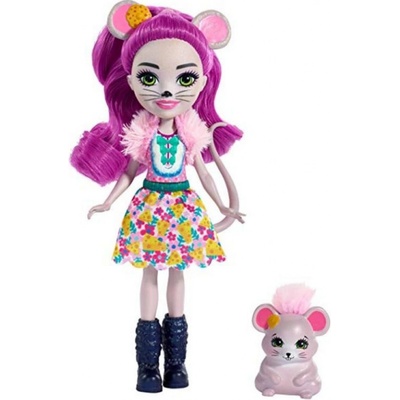Mattel Enchantimals a zvířátko Mayla Mouse a Fondue