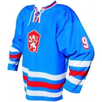 Merco dres replika ČSSR 1976 retro modrý brankářský – Zboží Dáma