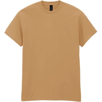 Gildan tričko Heavy cotton stará zlatá
